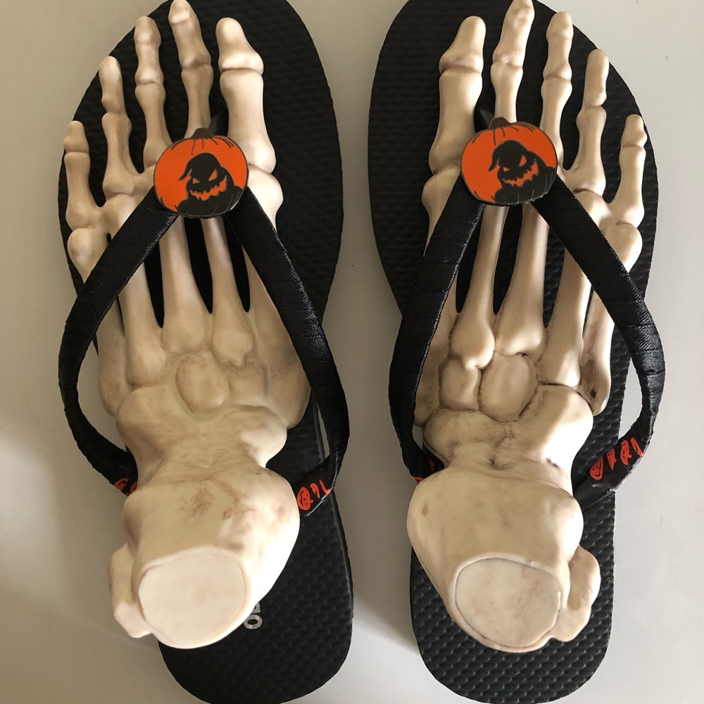 Halloween Oogie Boogie Flip Flops